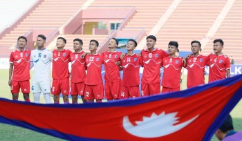 पहिलो हाफमा नेपाल ४-० ले पछाडी